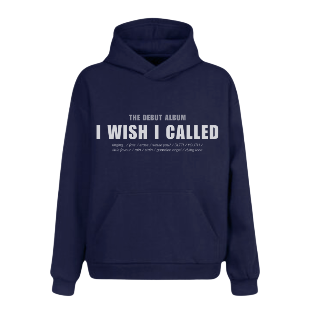 I Wish I Called Oversized Hoodie