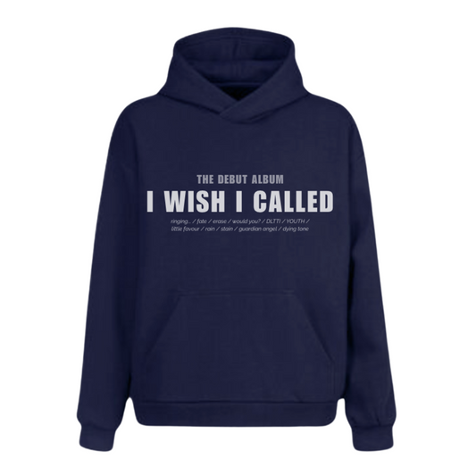 I Wish I Called Oversized Hoodie